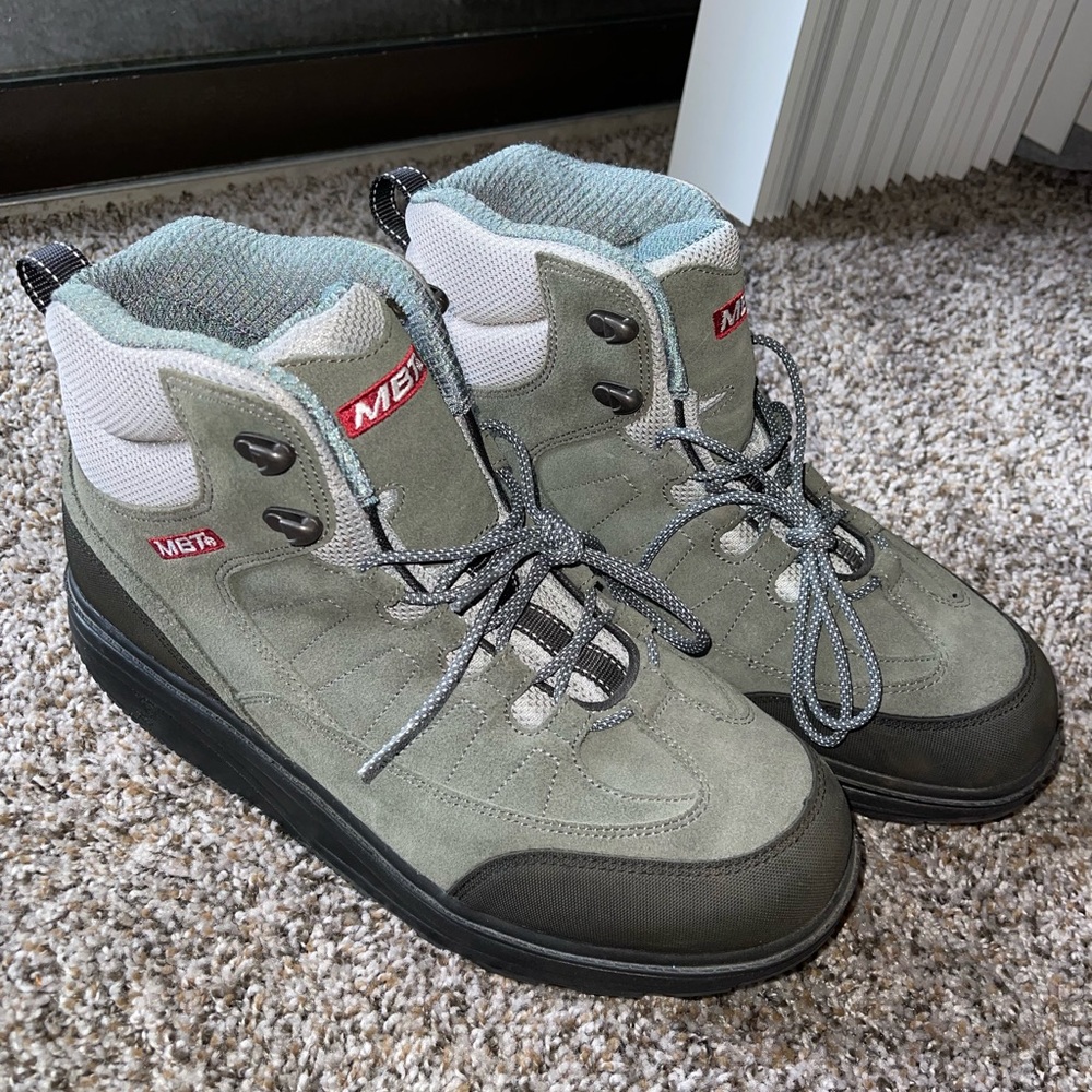 MBT Outdoor Rocker Sole Suede Hightop Ankle Boots